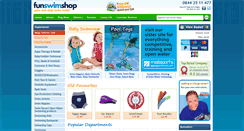 Desktop Screenshot of funswimshop.co.uk